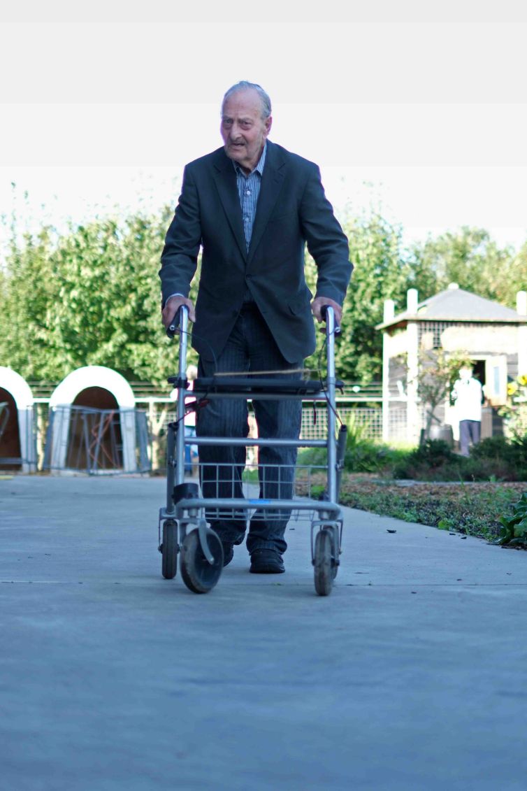 Rollator bij Henricus Hoeve